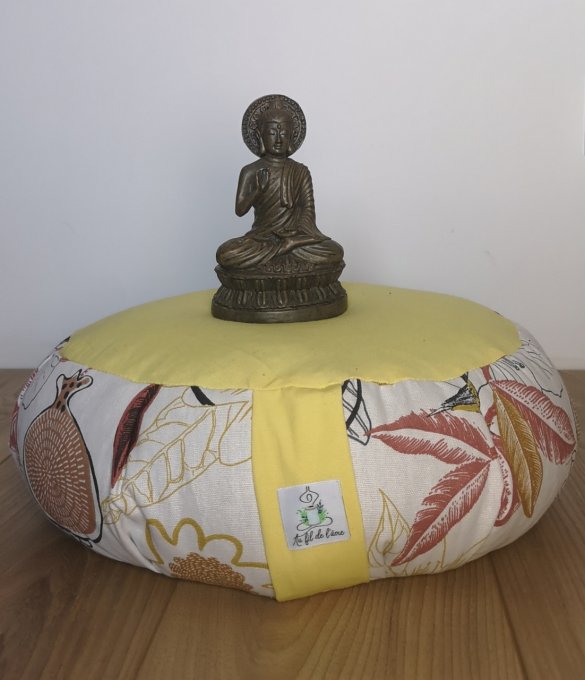 Le coussin de méditation non déhoussable